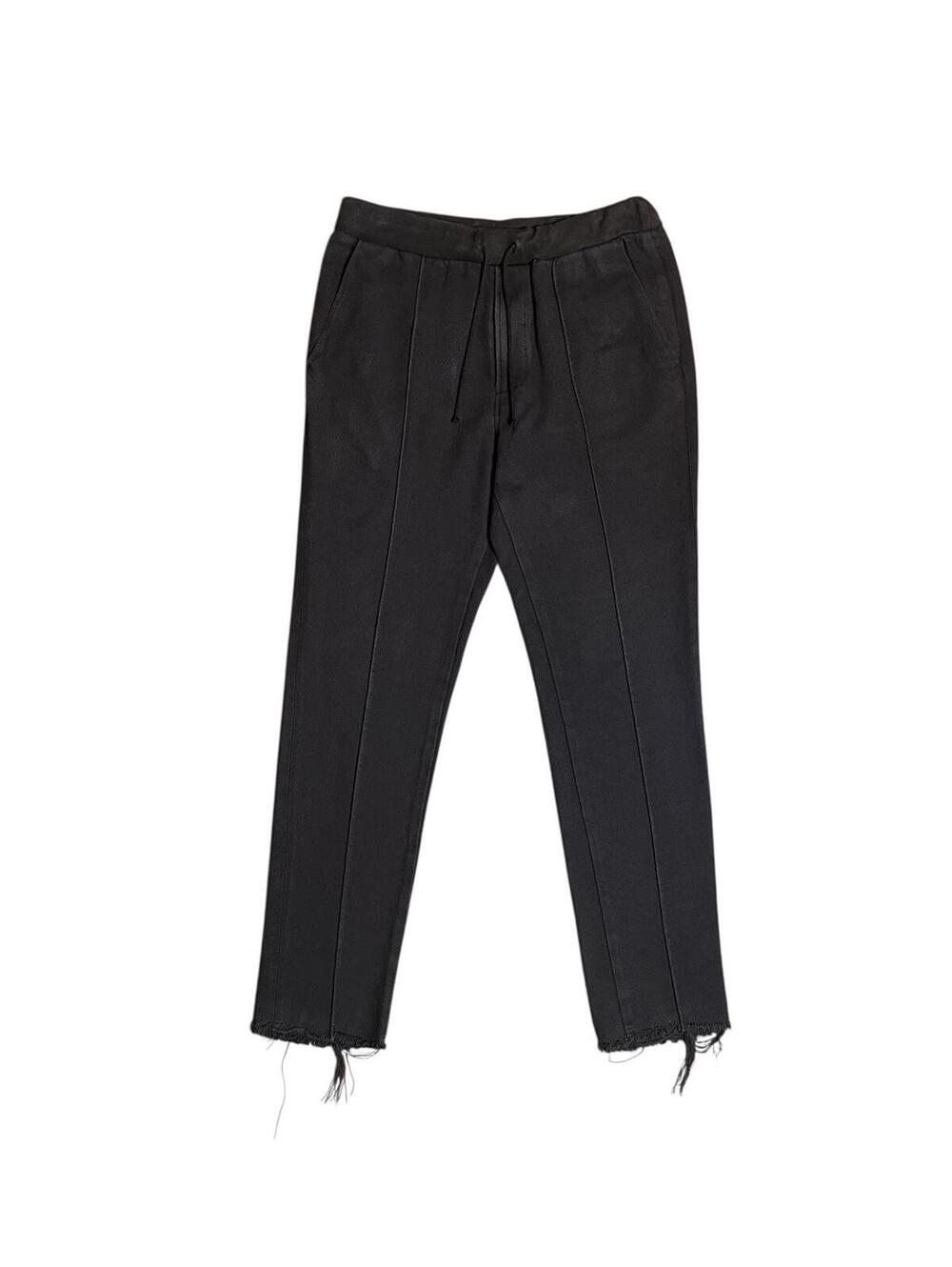 Undercover Brown Frayed Hem Sweatpants Grunge Punk size 3